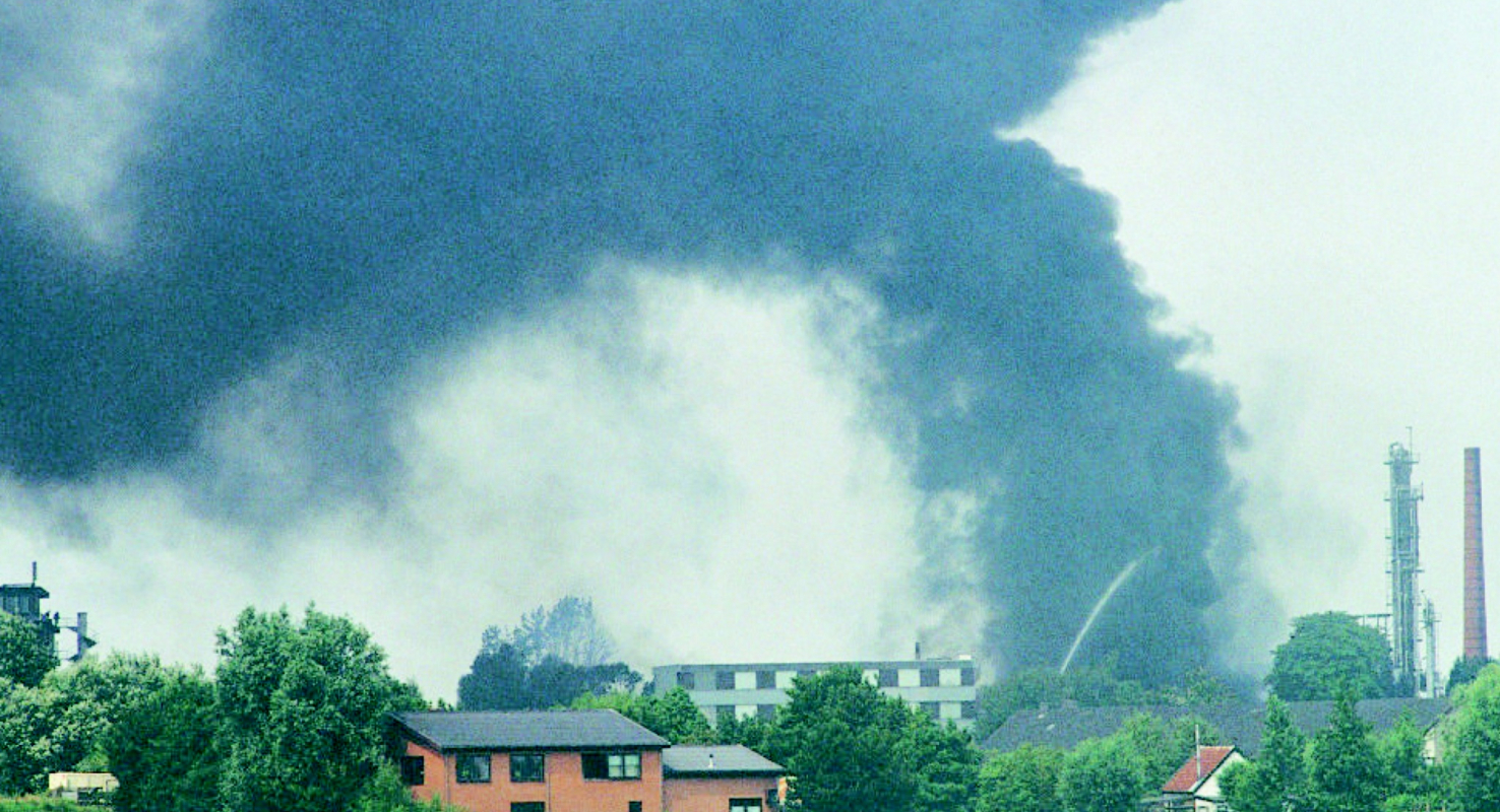 Communicatie bij brand en milieu-incidenten